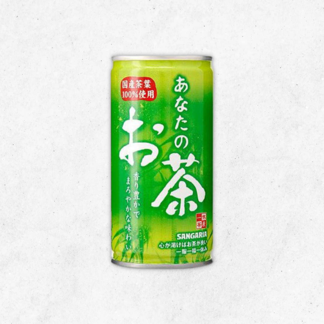 緑茶（缶）190ml