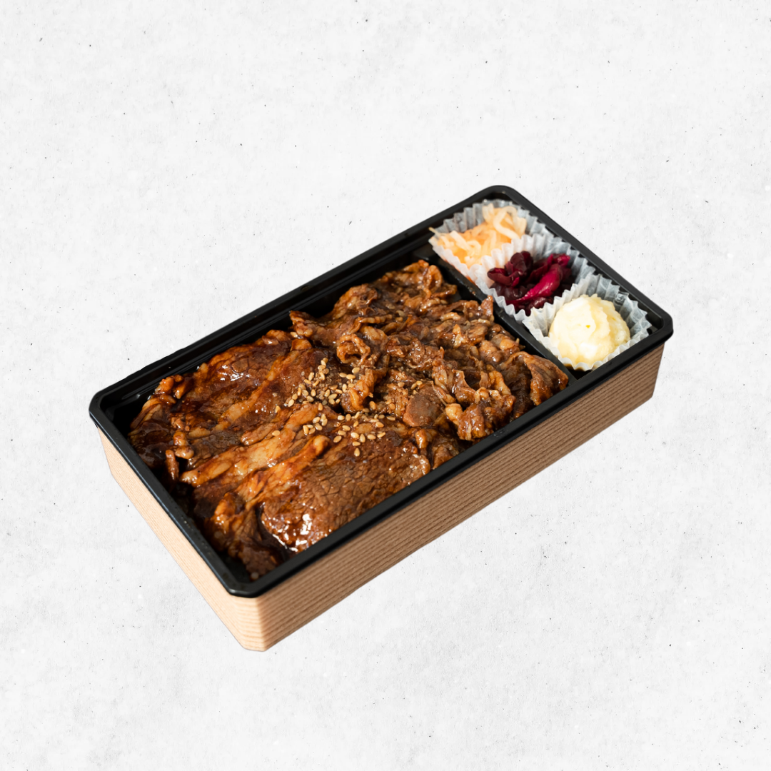 名物ふたごとロースのW弁当