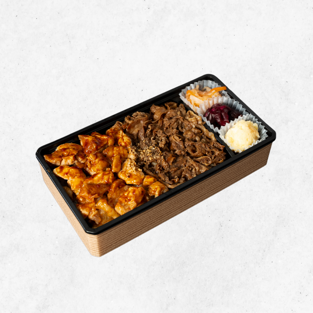 名物ふたごとピリ辛チキンのＷ弁当